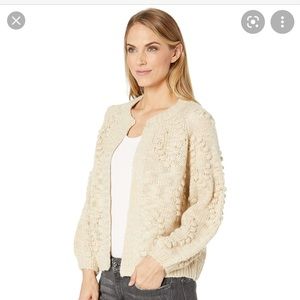 Lucky Bobble Cardigan in Cream